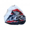 HONDA XR600R FUNDA PARA TANQUE SILVER MOD1 