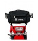 DAKAR RACING FRONT HEADLIGHT BAG BLACK NYLON
