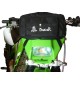 DAKAR RACING FRONT HEADLIGHT BAG BLACK NYLON
